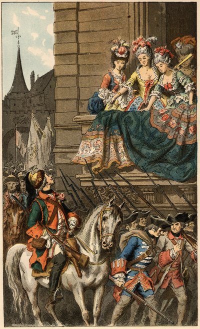 人気曲です。"Pretty Dragon"イラストはフレデリック・セオドア・リックス（1830-1897）の "Chansons et rounds enfantines des provinces de la France "による。 作： Frederic Theodore Lix