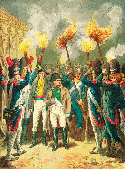 オーステルリッツの戦いの前夜 作： Frederic Theodore Lix