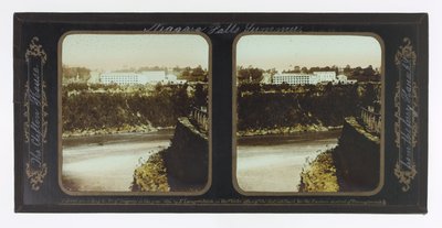 夏のナイアガラフォールズ、フェリーハウスAYのクリフトンハウス 作： Frederic and William Langenheim