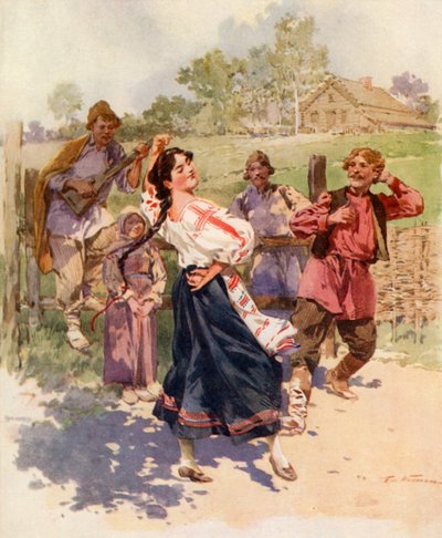 リトルロシアでのダンス 作： Frederic de Haenen