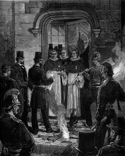 1880年3月にジュール・フェリーによって下された、無認可の宗教団体のメンバーを教える権利を排除する命令に従った、パリのジャン・ド・ボーヴェ通りからのドミニコ会士の追放：R.P.メルシーへの命令の通知行為の読解 作： Frederic de Haenen