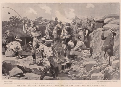 マフェキングでの独創的な戦術、ブリックフィールドのための戦いの事件 作： Frederic de Haenen