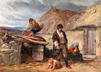 アイルランドの立ち退き 作： Frederick (after) Goodall