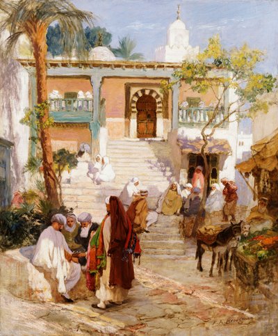 スークで 作： Frederick Arthur Bridgman