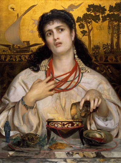 メデア、1868年。 作： Frederick Augustus Sandys