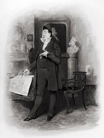 チャールズ・ディケンズの「マーティン 作： Frederick Barnard