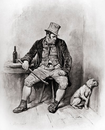 チャールズ・ディケンズの「オリバー 作： Frederick Barnard