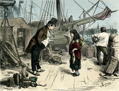 チャールズ・ディケンズの「ドンビーと息子 作： Frederick Barnard