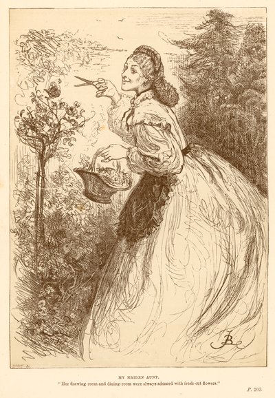 私の乙女叔母 作： Frederick Barnard