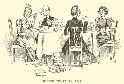 ボストンティーパーティー、1893 作： Frederick Burr Opper