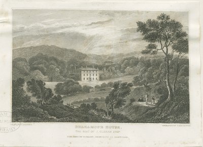 Colton -Bellamore House: スティールエングレーヴィング, nd [c 1830] (プリント) 作： Frederick Calvert