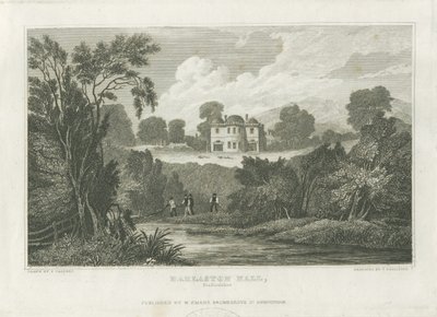 ダーラストンホール：彫刻、nd [c 1830] 作： Frederick Calvert