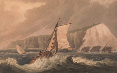 ザ ニードルズ、ワイト島 作： Frederick Calvert