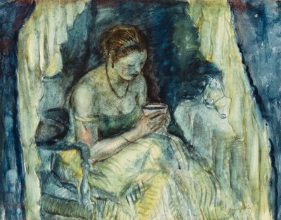 紅茶1杯 作： Frederick Carl Frieseke