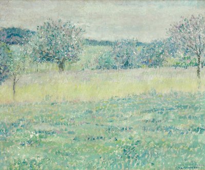 Givernyランドスケープ 作： Frederick Carl Frieseke