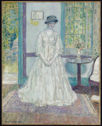 夏の朝 作： Frederick Carl Frieseke