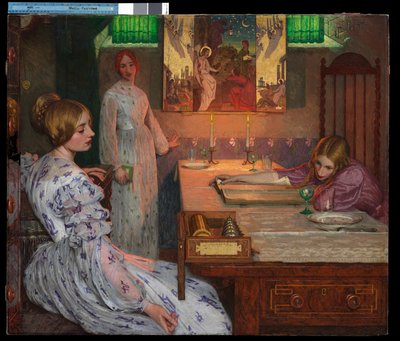 一日の終わり 作： Frederick Cayley Robinson
