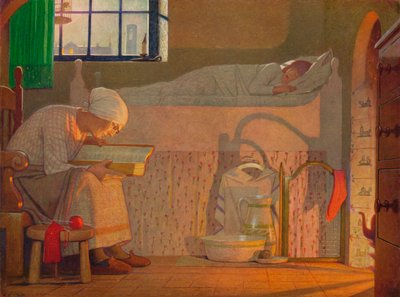 言葉、c1922 作： Frederick Cayley Robinson