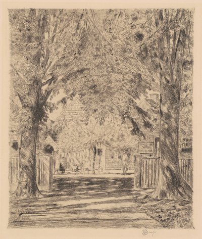 イーストハンプトンの牧歌、1923 年。 作： Frederick Childe Hassam