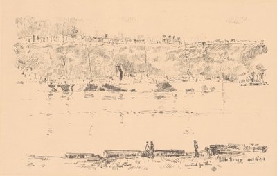 カモフラージュ、1918 年。 作： Frederick Childe Hassam