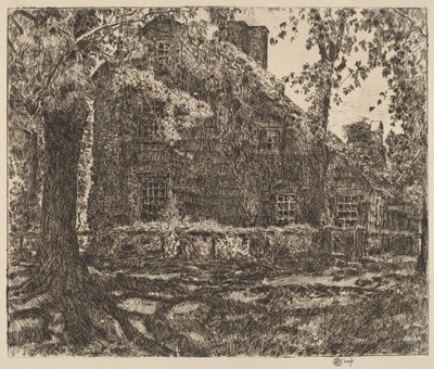 ホーム スイート ホーム コテージ、イーストハンプトン、1921 年。 作： Frederick Childe Hassam