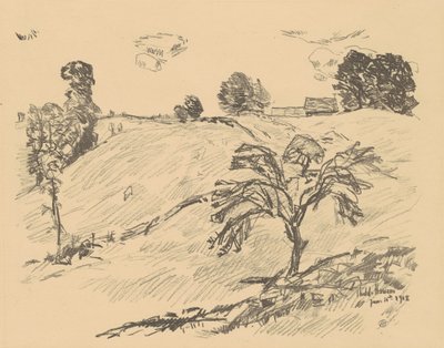 ノッドの国、1918年。 作： Frederick Childe Hassam