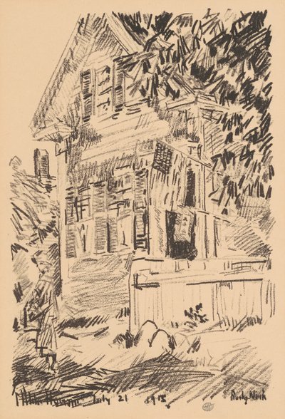 サービス フラグ、1918 年。 作： Frederick Childe Hassam