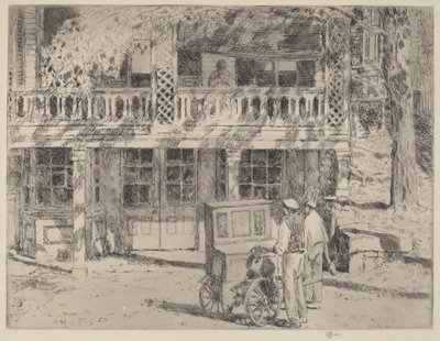 トビーズ、コス コブ、1915 年。 作： Frederick Childe Hassam