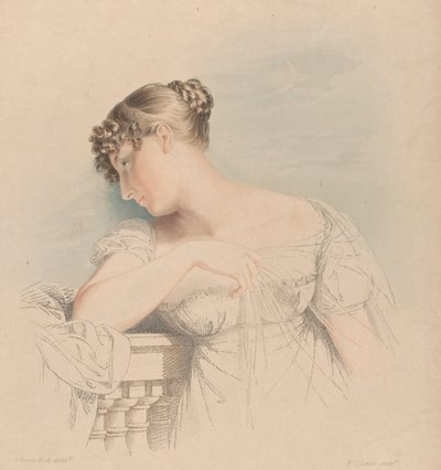 1816 年 5 月 30 日、ジュリエット役のミス・オニール。 作： Frederick Christian Lewis