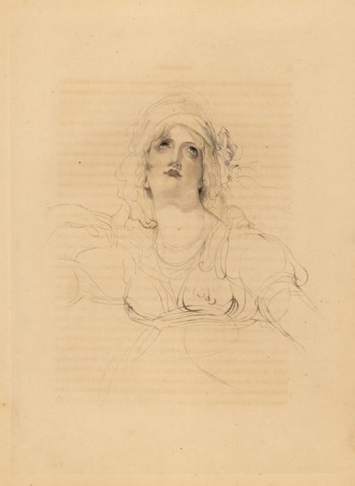 ホレイショ・ネルソンの愛人、レディ・エマ・ハミルトンの肖像 作： Frederick Christian Lewis