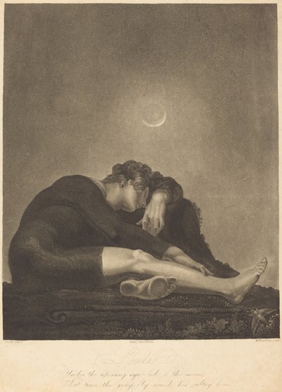 リシダス 作： Frederick Christian Lewis I and Moses Haughton II after Henry Fuseli; published by Moses Haughton II