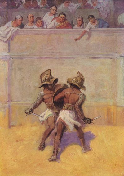 ポンペイ最後の日のための口絵 作： Frederick Coffay Yohn