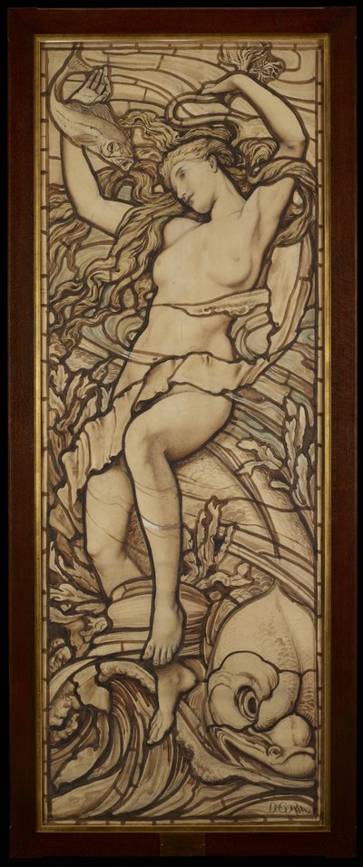 「4つの要素」シリーズの水、1888〜89年 作： Frederick G. Smith