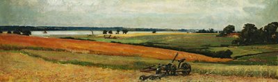 Stour河口のヘイをロード 作： Frederick George Cotman