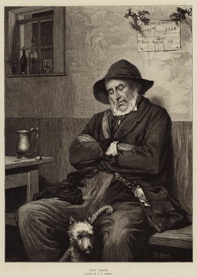 ポストヘイスト 作： Frederick George Cotman