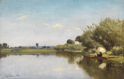 夏の日、1874 作： Frederick George Cotman