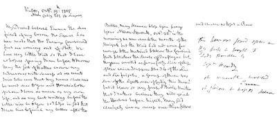 ネルソン提督からハミルトン夫人への手紙、1805年1865年。 作： Frederick George Netherclift