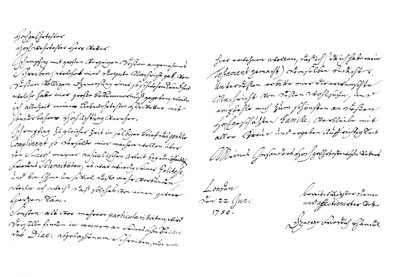 ジョージフリデリックヘンデルの手紙、1750年1865年。 作： Frederick George Netherclift