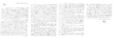 サミュエルペピスからジョンジャクソンへの手紙、Esq、1700 1865。 作： Frederick George Netherclift