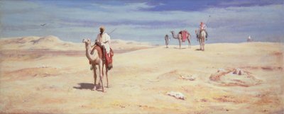 砂漠のアラブ人 作： Frederick Goodall