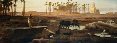 メンフィス、ナイル川、1882年 作： Frederick Goodall