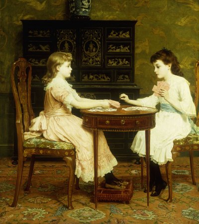 オールドメイド、1886 作： Frederick Goodall