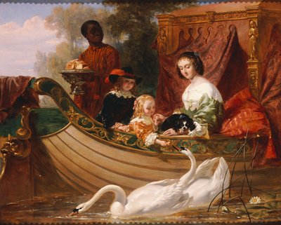 チャールズ1世の子供たち 作： Frederick Goodall