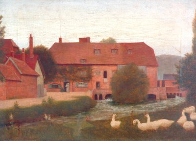 ミルストリーム、1876 作： Frederick Hamilton Jackson