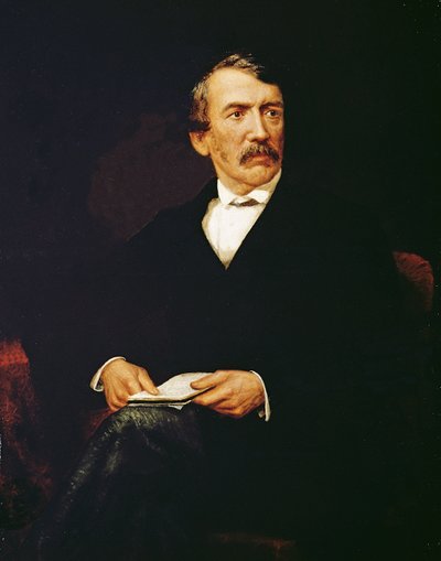 リヴィングストンの肖像（1813-1873） 作： Frederick Havill