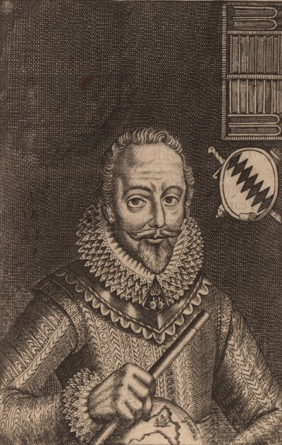 サー・ウォルター・ローリーの肖像、1690年代。 作： Frederick Hendrik van Hove