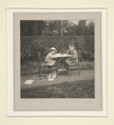 バーバラとエヴァン・エヴァンス 作： Frederick Henry Evans