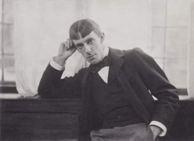 フレデリックエヴァンス（1853-1943）によるオーブリービアズリー（1872-98）の肖像写真 作： Frederick Henry Evans