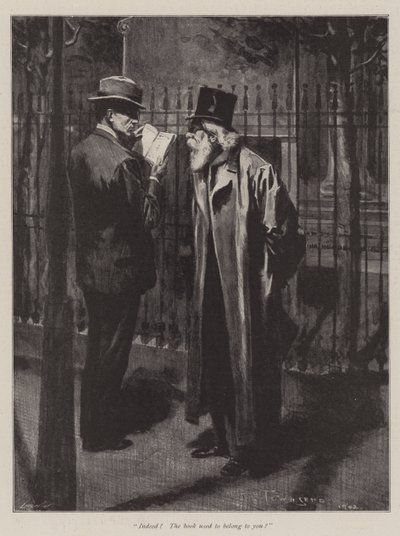 クリストファーソン、ジョージ・ギッシング 作： Frederick Henry Townsend
