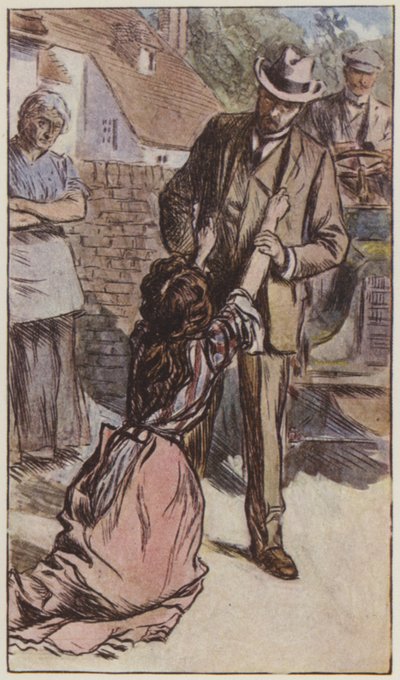 ラドヤード・キップリングの「They」のイラスト（カラーリトグラフ 作： Frederick Henry Townsend